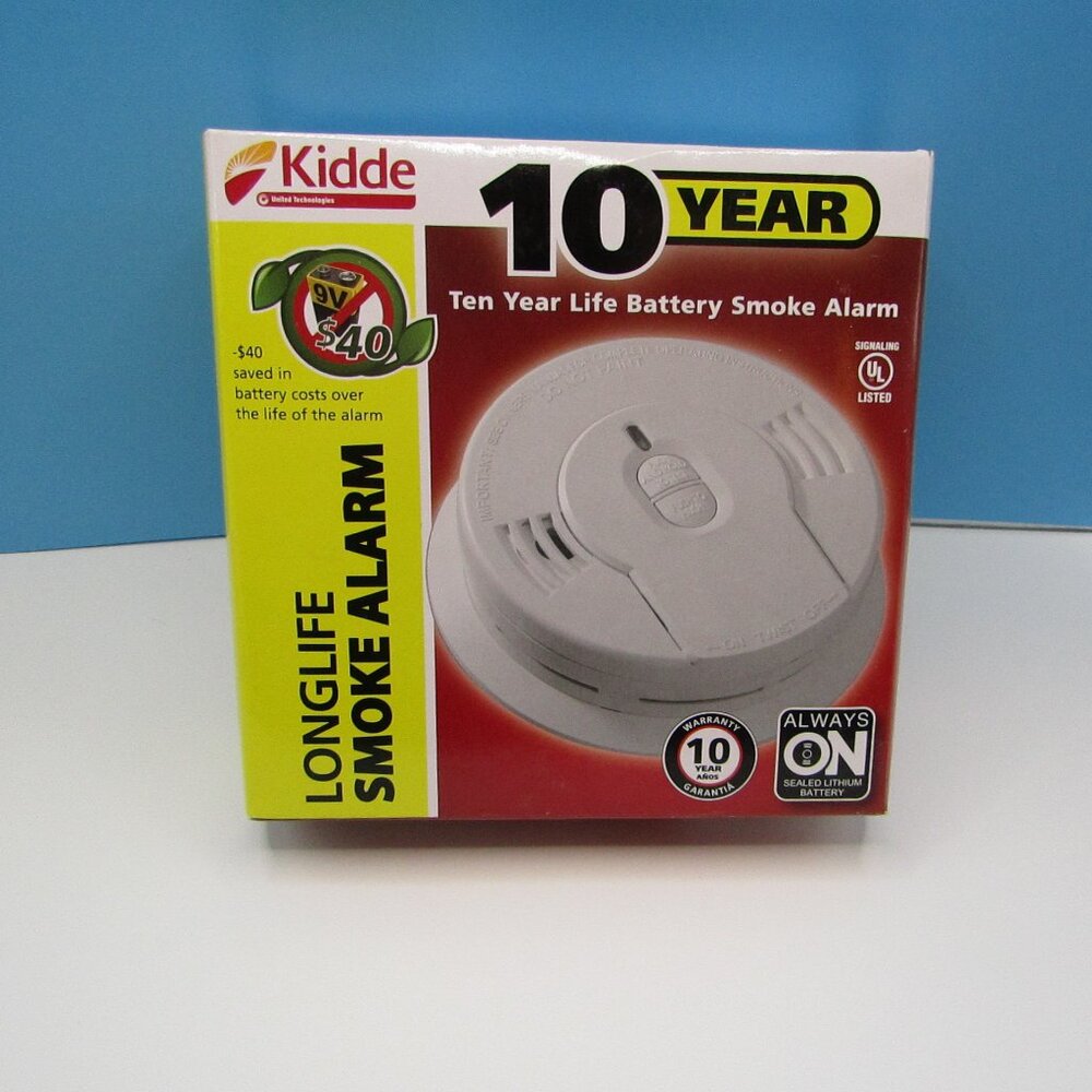 Smoke Alarm | Kidde | Long Life | 10 Year